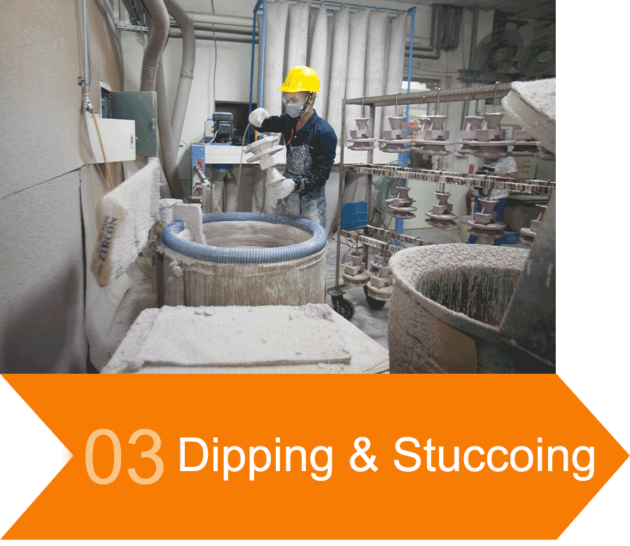Dipping & Stuccoing