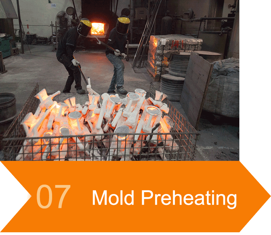 Mold Preheating